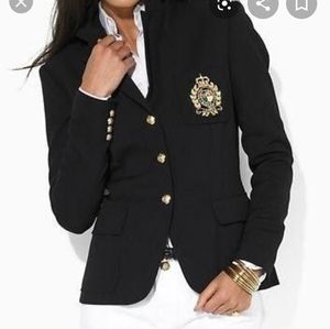 Ralph Lauren Crest Emblem Blazer size 2P